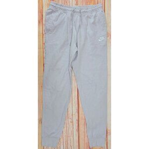 Nike Sportswear Club Fleece Jogger Pants Small Soft Neutral Gray